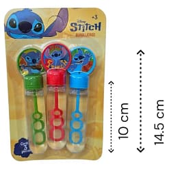 Burbujeros 3pz Stitch