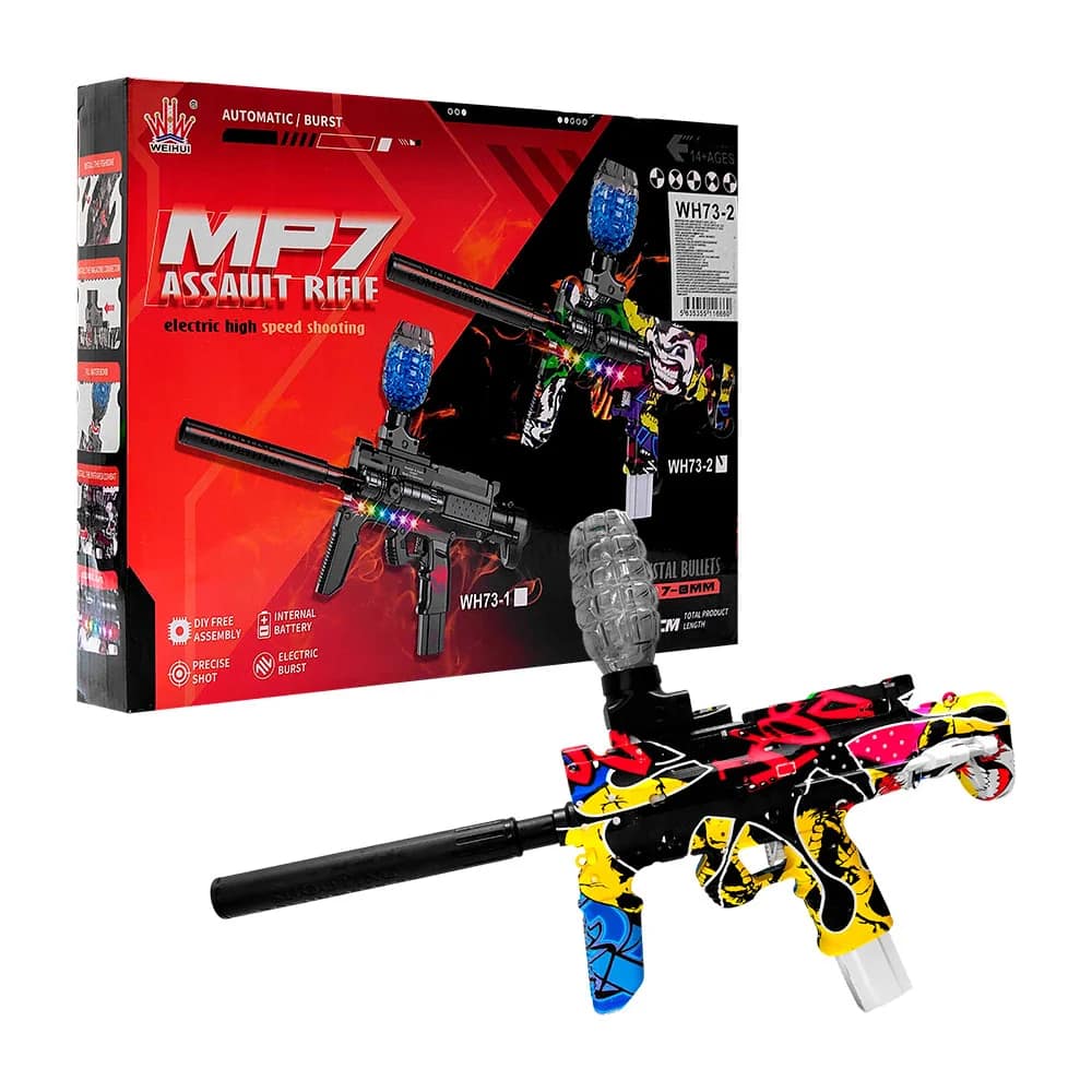Pistola de hidrogel MP7 7-8mm