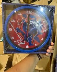 Reloj de pared Spiderman