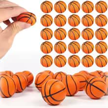Bolsa con 100 mini pelotitas de basquetball 3.2cm