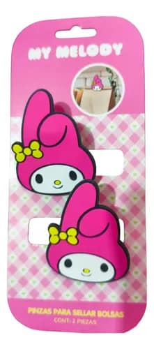 Pinzas para sellar bolsas My Melody