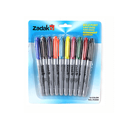 Marcadores permanentes 10pz