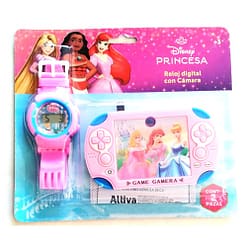 Reloj digital con camara Princesas