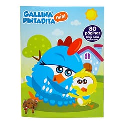 Libro colorear 16pag La Gallina Pintadita