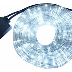 Serie navideña manguera blanca 10m