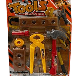 Set de herramientas en blister