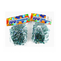 Canicas transparentes 100pz