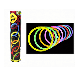 Pulseras neon 50pz
