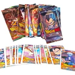 Sobre con 6 cartas Dragon Ball