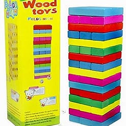 Jenga color 17cm