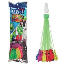 Globos de agua 37 in 60sec