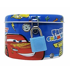 Alcancia metalica Cars