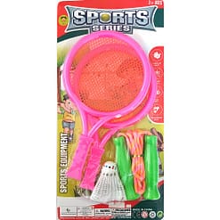 Raquetas de badminton con cuerda de saltar