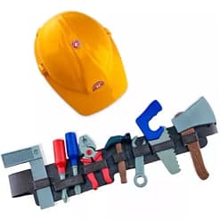 Casco con herramientas (solo x caja)