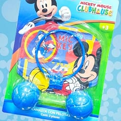 Canasta con pelotas Mickey
