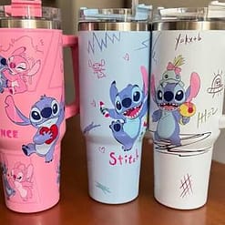 Vaso acero inoxidable Stitch
