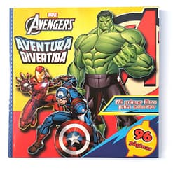 Libro colorear 96pag Avengers