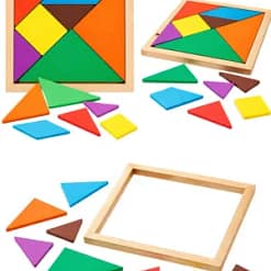 Tangram de madera chico