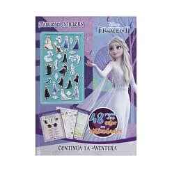 Libro colorear 48pag con sticker Frozen