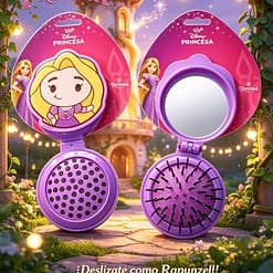 Peine con espejo Rapunzel