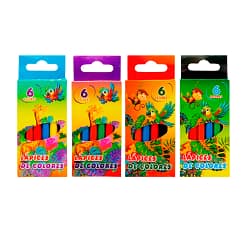 Lapices de colores 6pz
