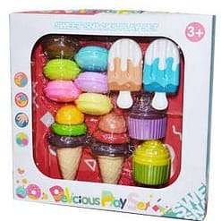 Set de helados en caja