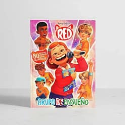 Libro colorear 80pag Red