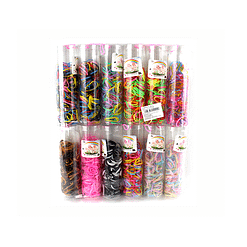 Tubos de ligas para cabello 12pz