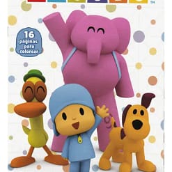 Libro colorear 80pag Pocoyo