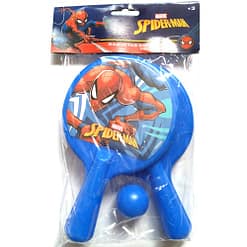 Raquetas Ping Pong Spiderman
