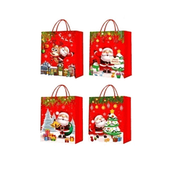 Bolsa de regalo navideña