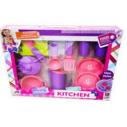 Juego de cocina en caja