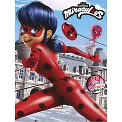 Libro colorear 80pag Miraculous