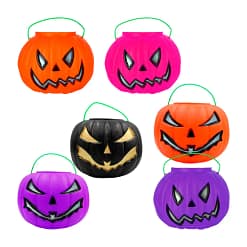 Calabaza jumbo con sonrisa de terrorifica