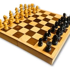 Ajedrez de madera 25cm
