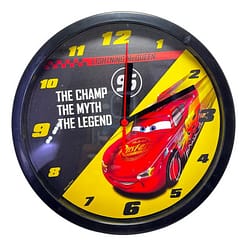 Reloj de pared Cars