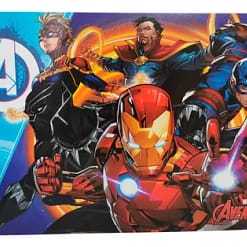 Mantel de plastico individual Avengers