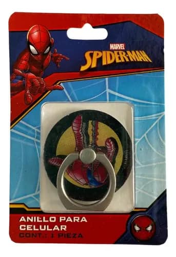Anillo para celular Spiderman