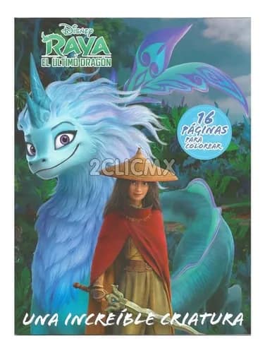 Libro colorear Raya 16pag