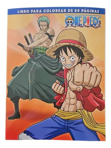 Libro colorear 16pag One Piece
