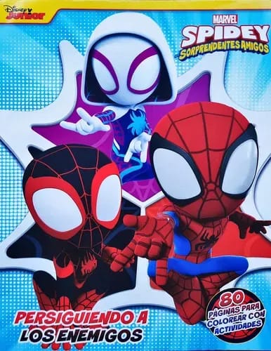 Libro colorear 16pag Spidey