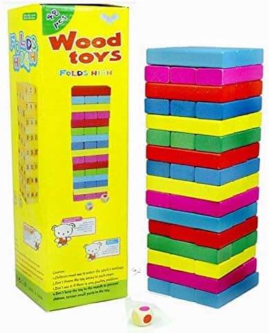 Jenga color 17cm