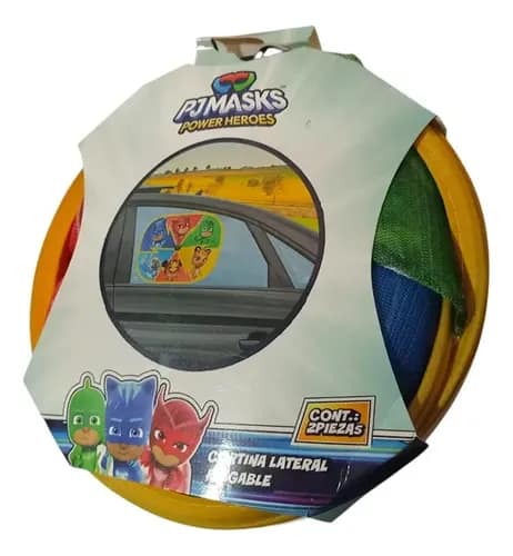 Cortina lateral plegable 2pz PJ Mask
