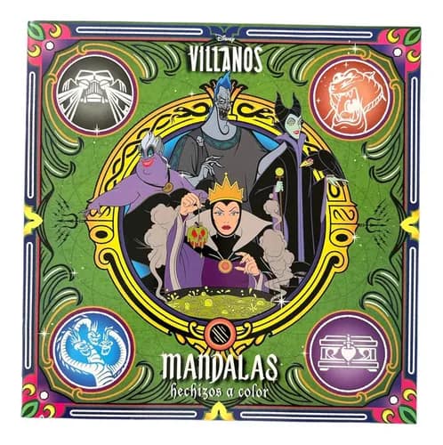 Mandalas 16pag Villanos Disney