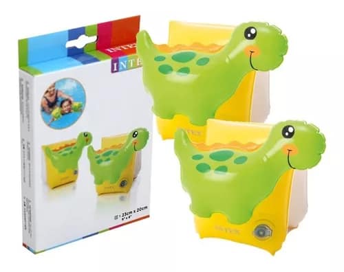 Flotadores dino Intex