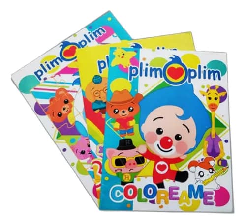 Libro colorear 16pag Plim Plim