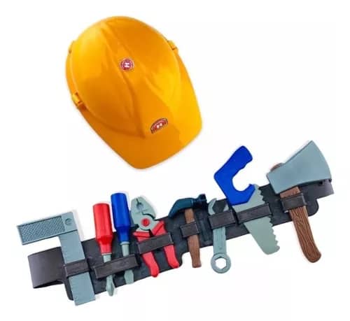 Casco con herramientas (solo x caja)