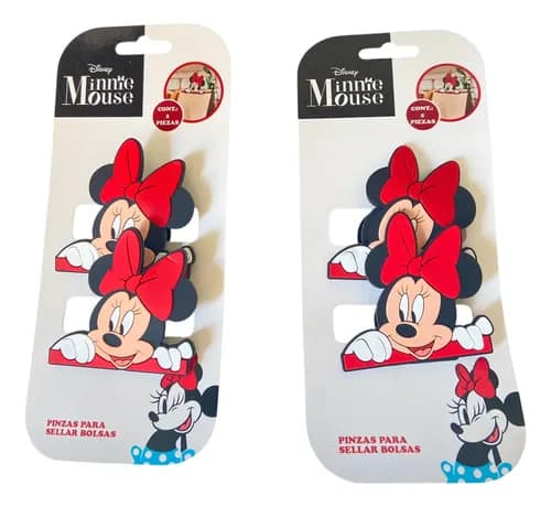 Pinzas para sellar bolsas Minnie