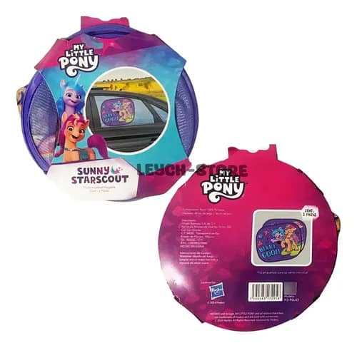 Cortina lateral plegable 2pz My Little Pony
