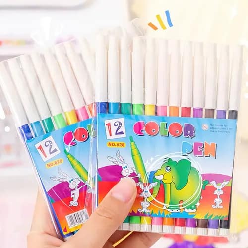 Plumones 12pz